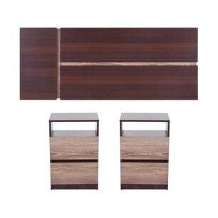 Set De Madera Cic Enio / 2 Plazas