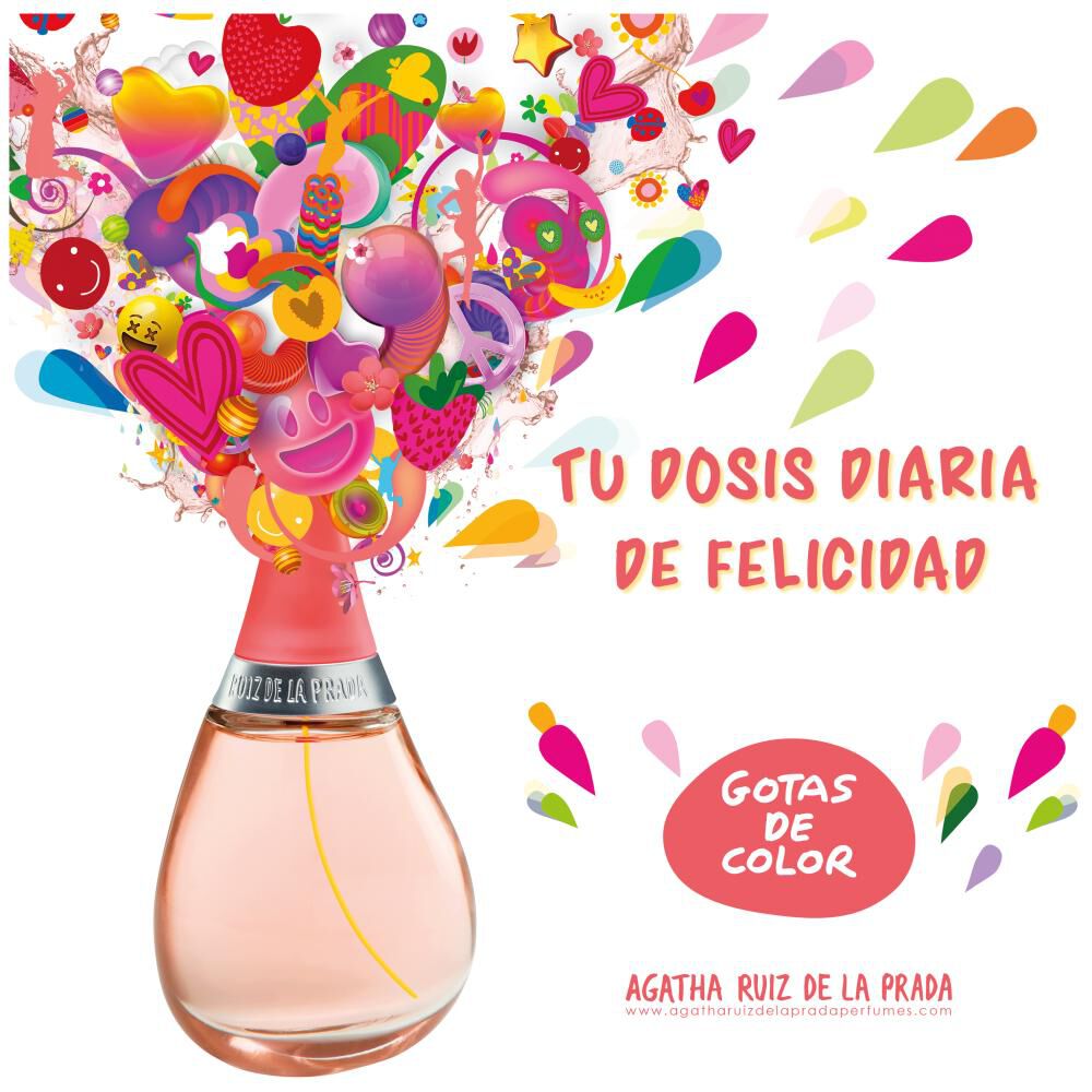Perfume mujer Agatha Ruiz Gotas De Color 50 Ml / Edt image number 6.0