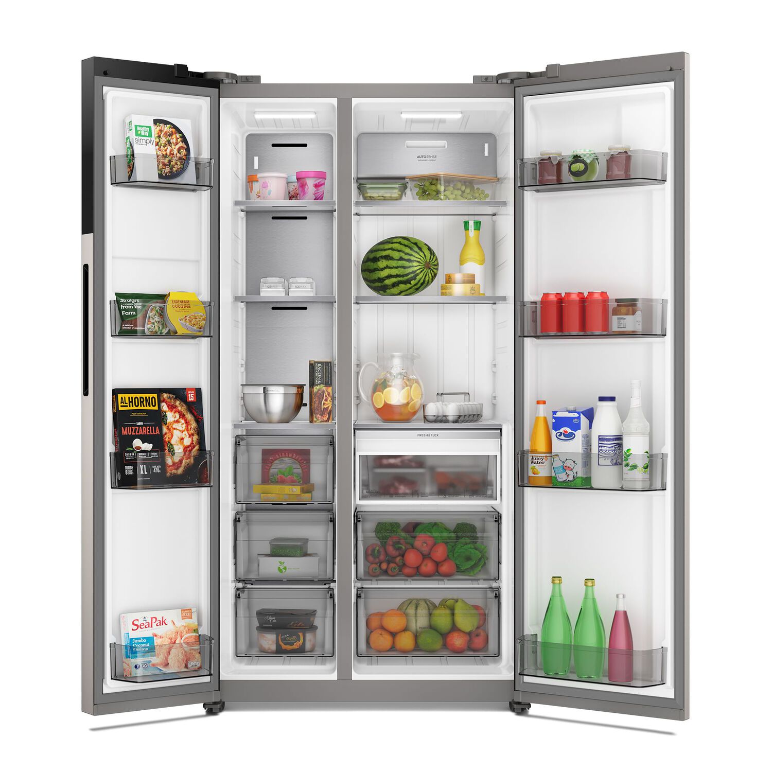 Refrigerador 624l No Frost Side By Side Inverter Es60s Inox image number 4.0