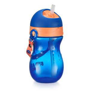 Vaso Bombilla Fisher Price Playful 360 Ml Azul Bb1018