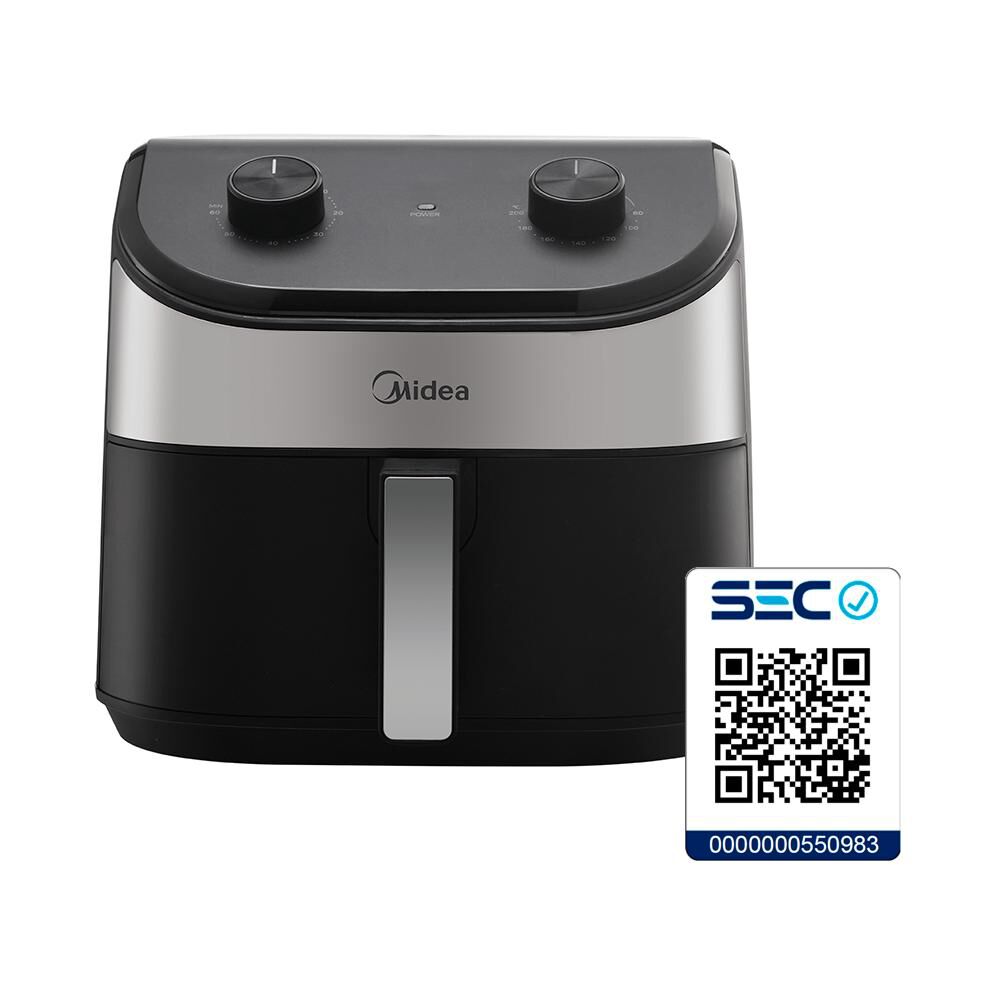 Freidora de Aire Midea MF-TN45MBK / 4.5 Litros image number 12.0