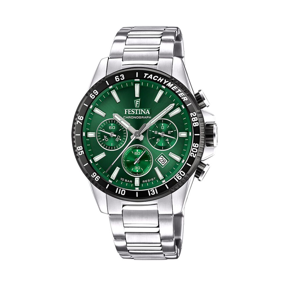 Reloj F20560/4 Festina Verde Hombre Timeless Chronograph image number 0.0