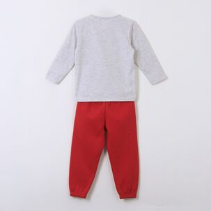 Conjunto Ni&ntilde;o Team Up Spidey Blanco Marvel