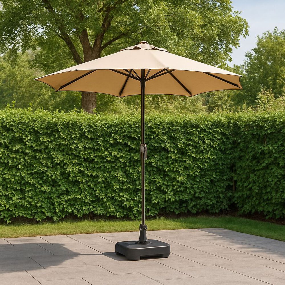 Quitasol Recto Caf&eacute; 2,7 Mt + Base 22 Litros image number 1.0