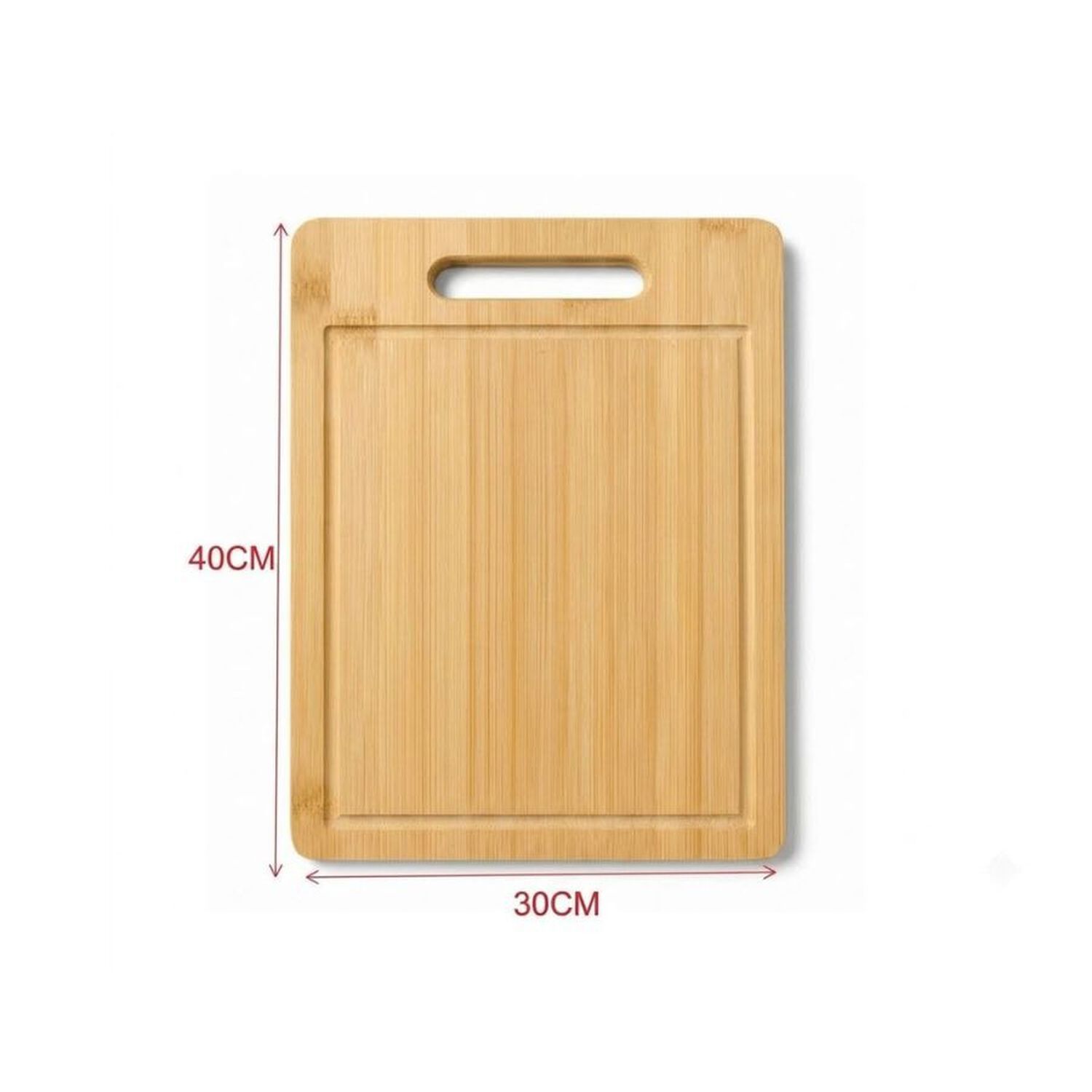 Tabla Para Picar Cocina Rectangular Bamb&uacute; 40x30 Cm image number 4.0