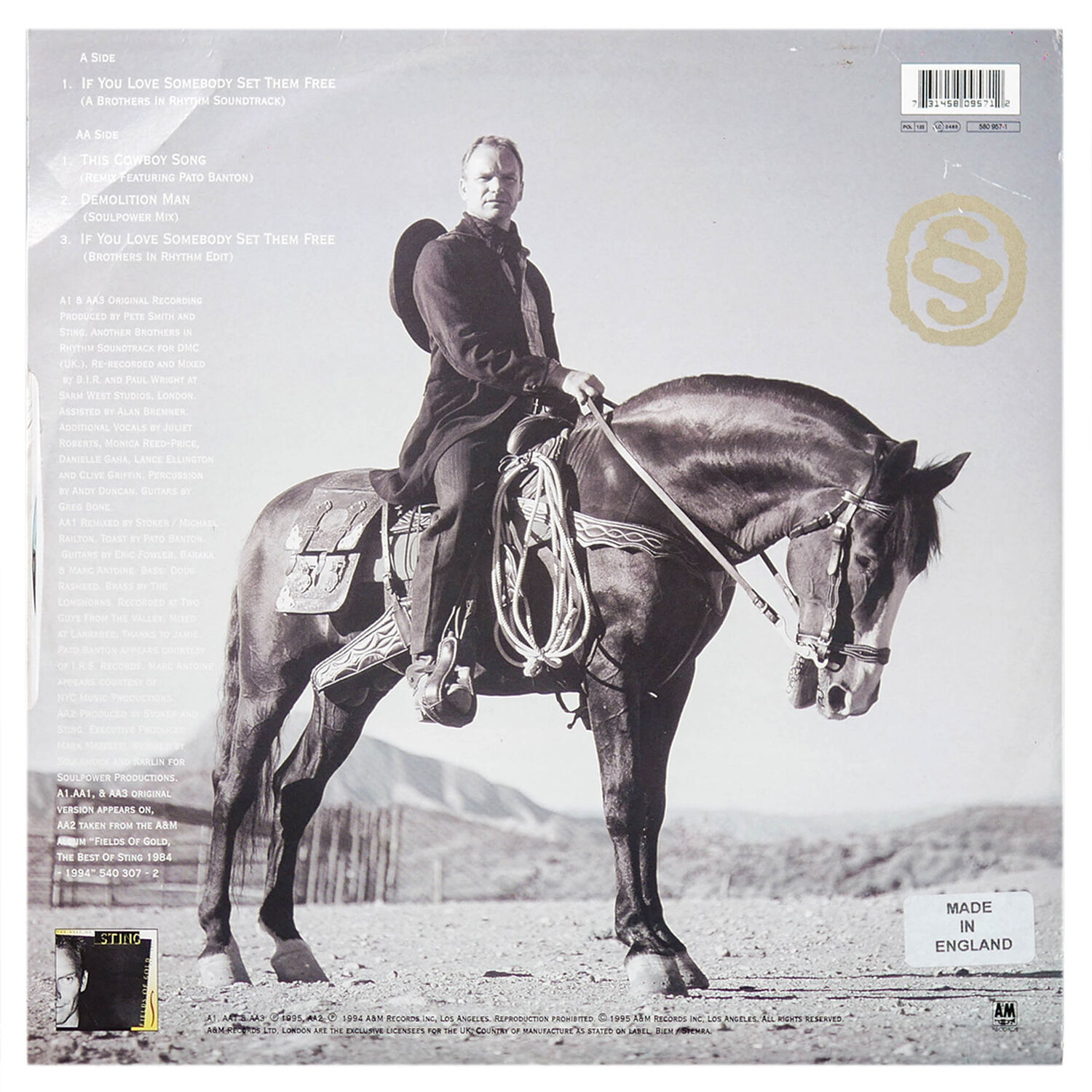 Sting - If You Love Somebody (set Them Free) | 12" Maxi Single Usado image number 1.0