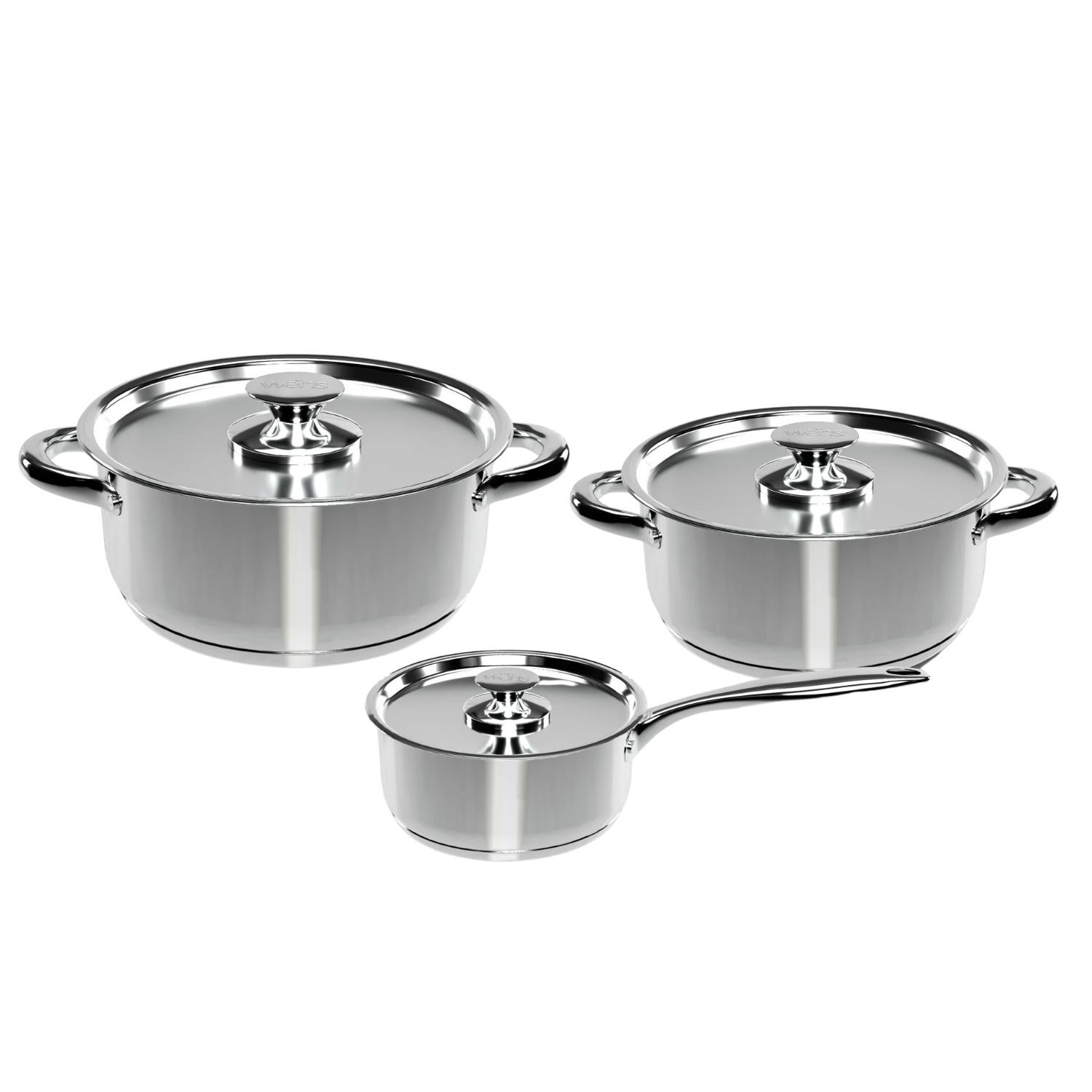 Bateria Cocina Wens 6 Piezas Acero Inoxidable Cocina 410-6ss image number 0.0