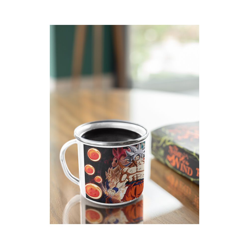 Taza Enlozada Lechera Goku Ultra Instinto Dominado image number 3.0