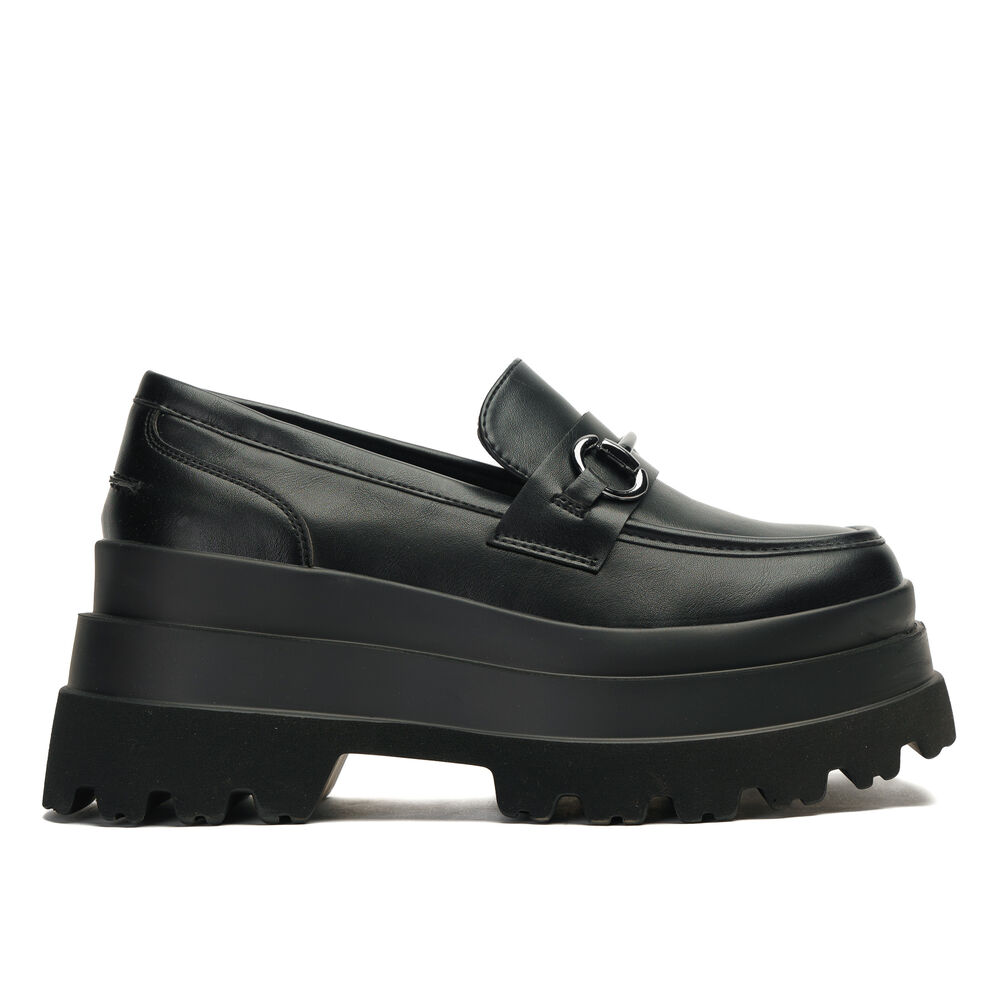 Mocasín Mujer Negro Leonie Chinitown image number 0.0
