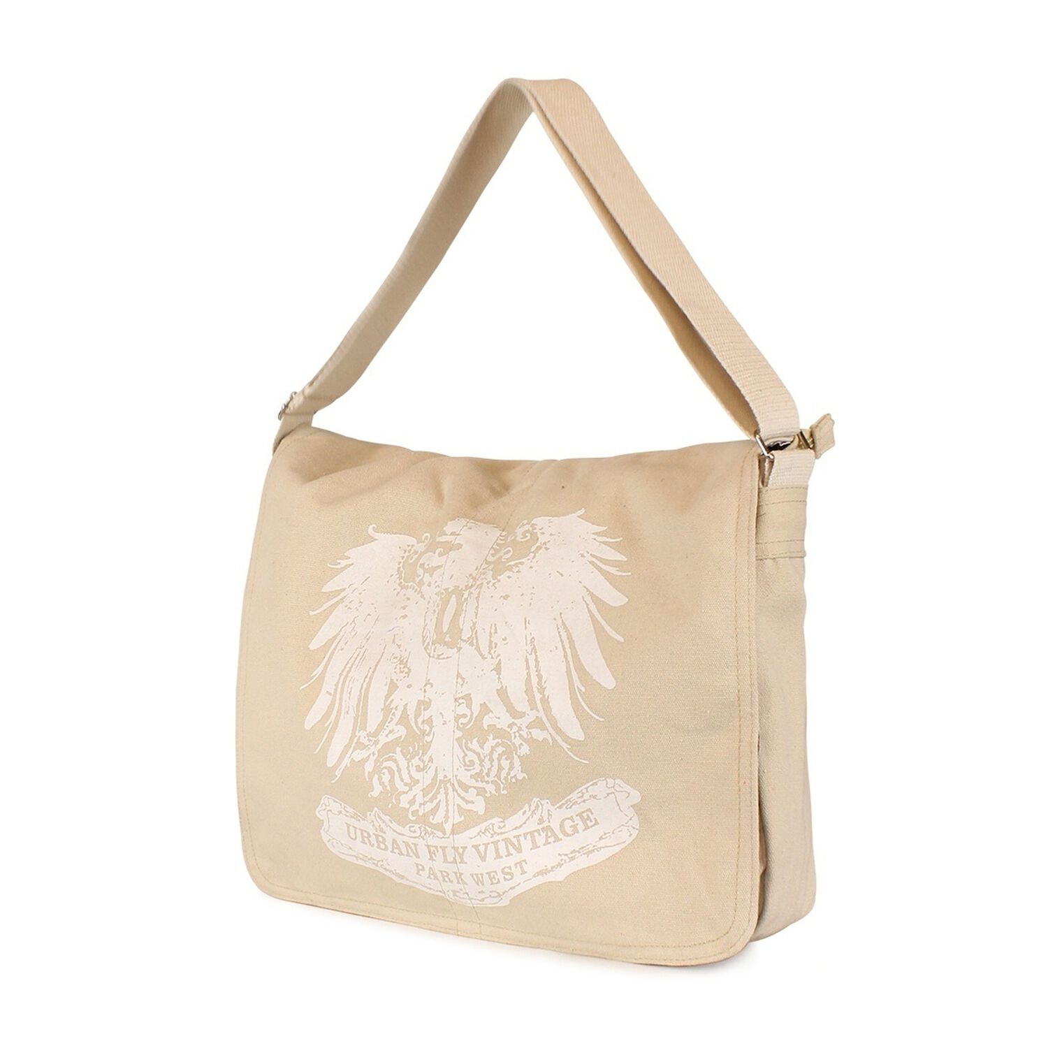 Bolso Morral Fly Beige Park West image number 1.0