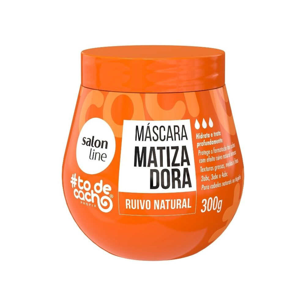 Mascara Matizadora To De Cacho Ruivo Natural 300gr Salon Line image number 0.0