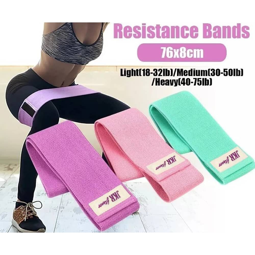 3 Bandas El&aacute;sticas De Resistencia Ejercicio Tela Loop Profesional Antideslizante image number 2.0