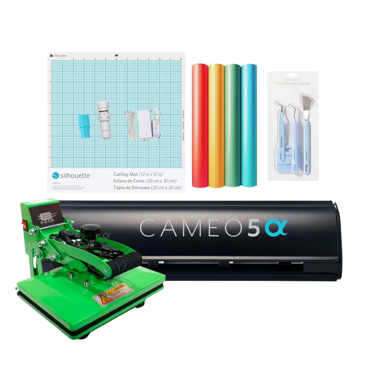 Kit Inicio Cameo 5 Black + Estampadora 20cm X 30cm image number 0.0