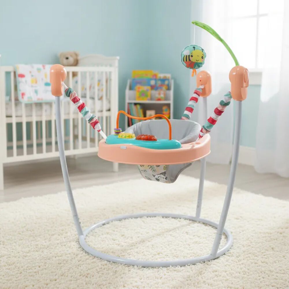 Centro De Actividad Saltarin Con Musica Jump & Play Rosa image number 2.0