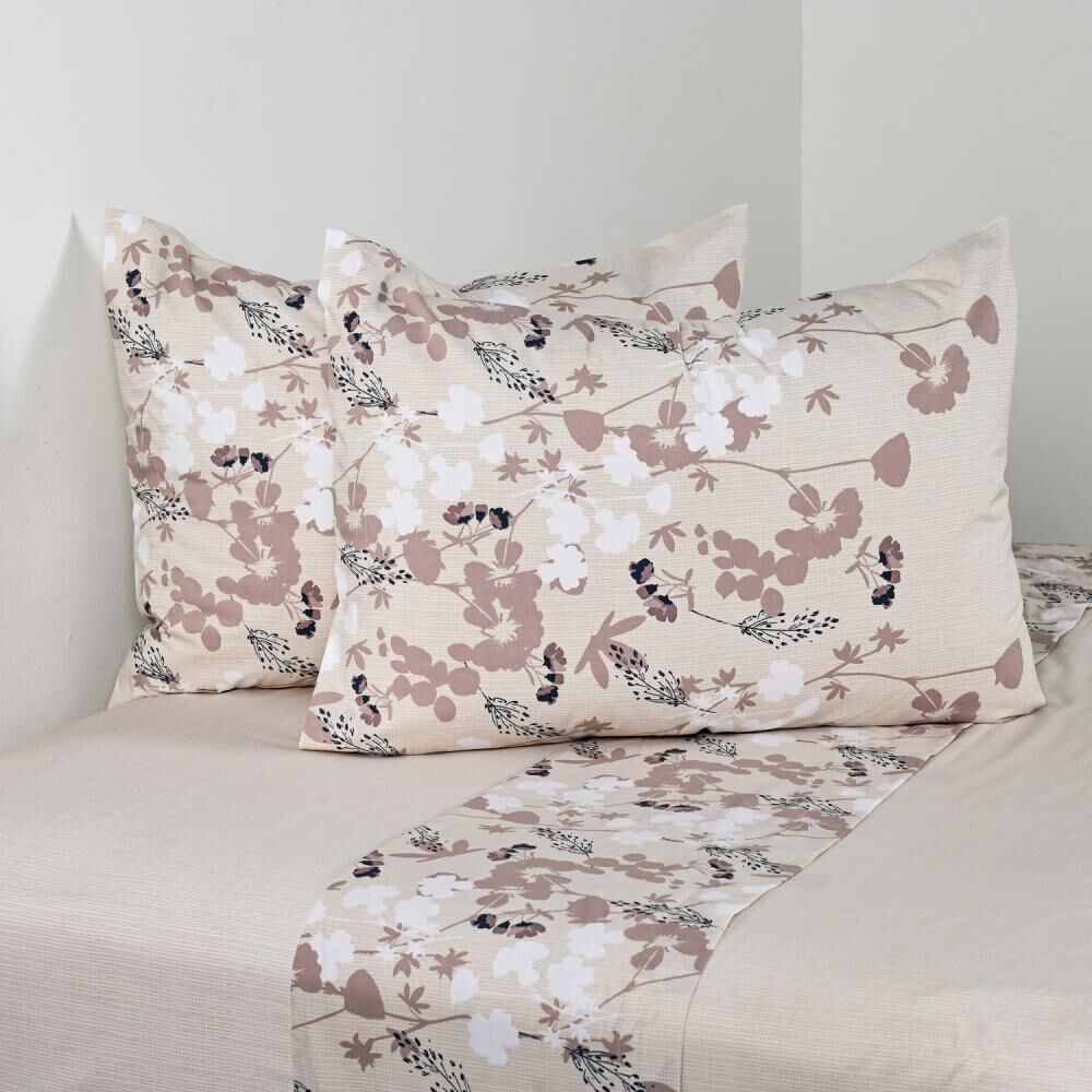 Juego De Sábanas Cannon Hibiscus / 2 Plazas / 200 Hilos image number 0.0