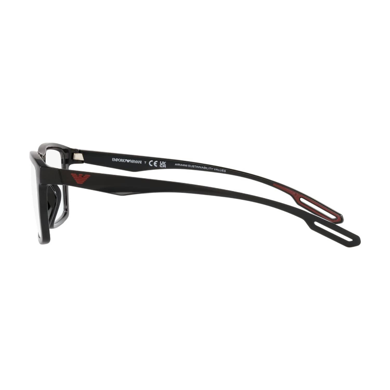 Lentes &Oacute;pticos Negro Emporio Armani image number 3.0