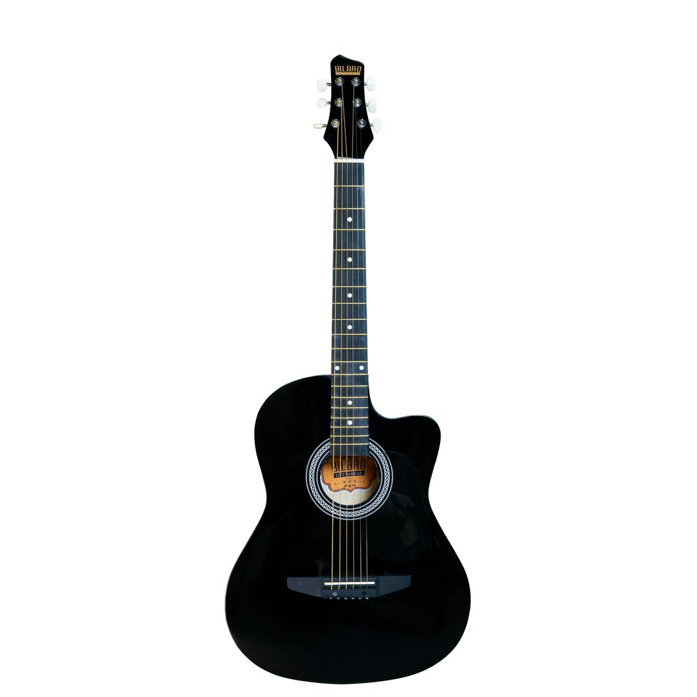 Guitarra Ac&uacute;stica Bilbao Bil-38c-bk + Funda image number 1.0