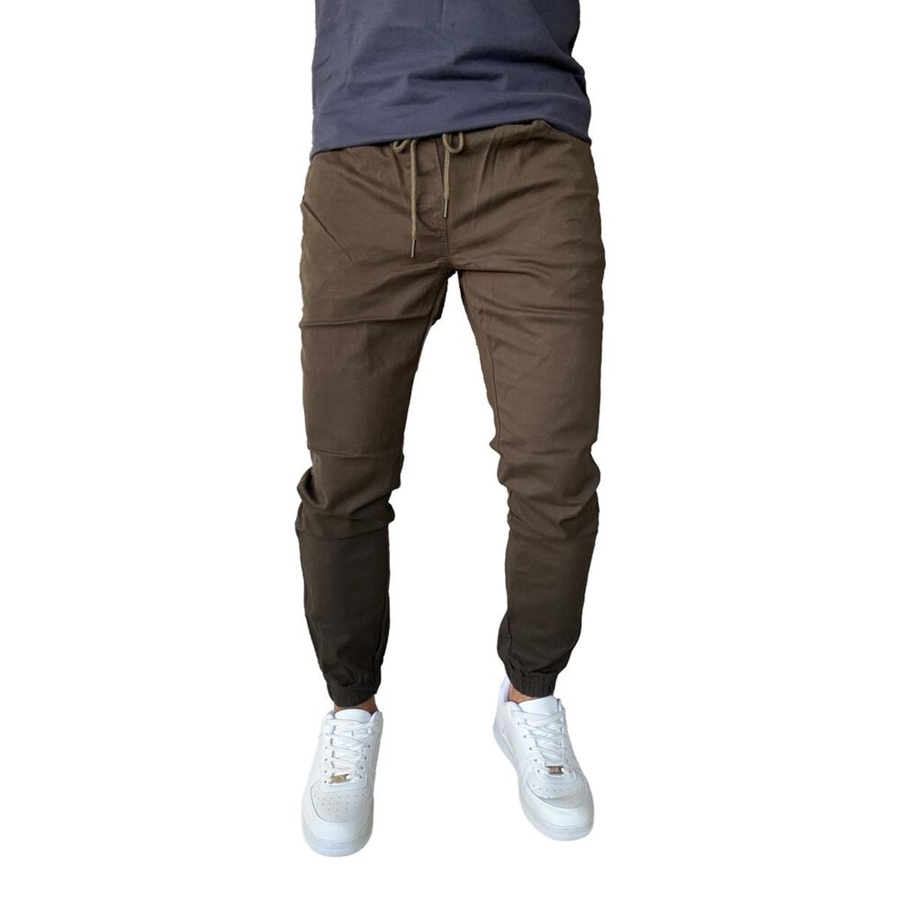 Jogger Mosaico Pantal&oacute;n Slim Fit Elasticado Colores image number 41.0