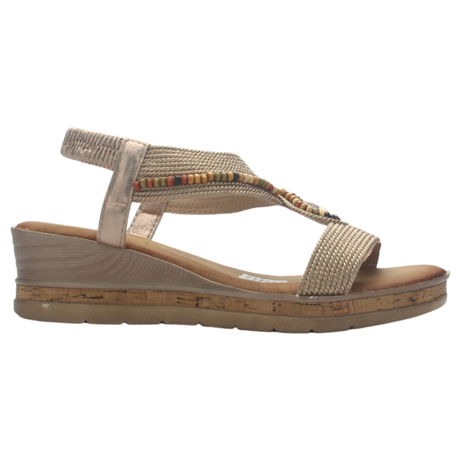 Sandalia Mujer Casual Beige Chalada Molina-1 image number 0.0