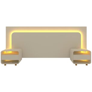 Set De Maderas Decocasa Innova / 2 Plazas