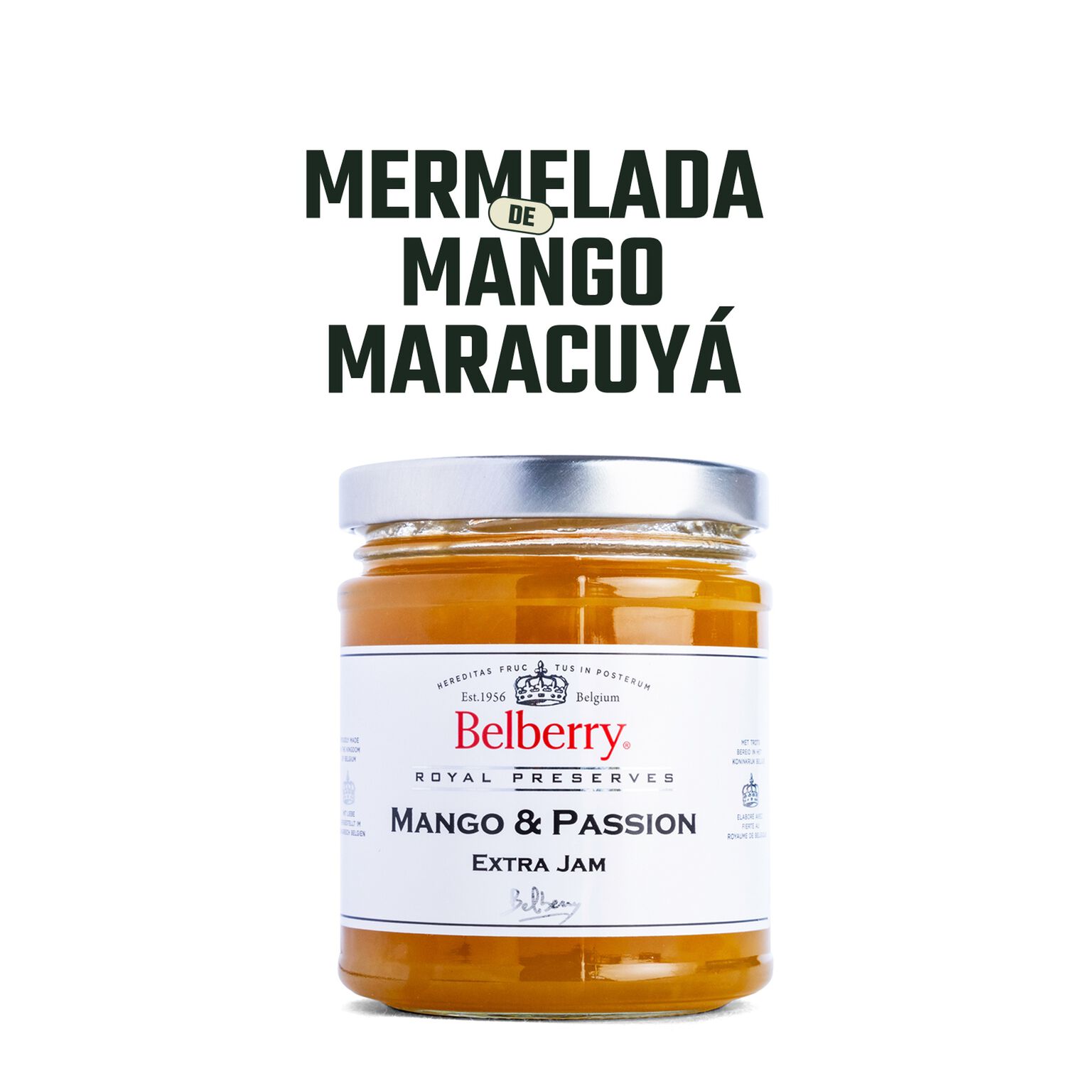 Mermelada De Mango & Maracuya Belberry 1 X 215 Gr image number 1.0