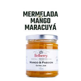 Mermelada De Mango & Maracuya Belberry 1 X 215 Gr
