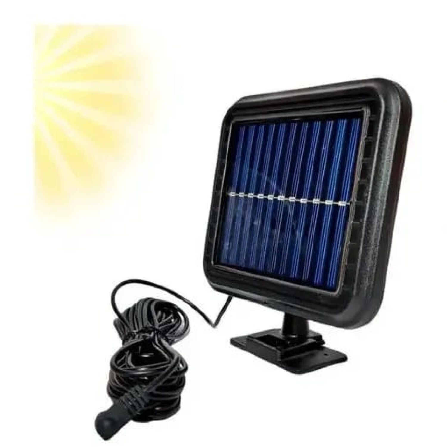 Foco Led Solar Exterior 288 Cob Con Sensor Y Control Remoto. image number 2.0