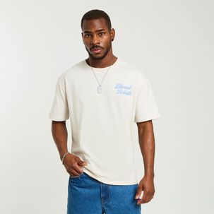 Polera Estampada Manga Corta Cuello Redondo Hombre Rolly Go