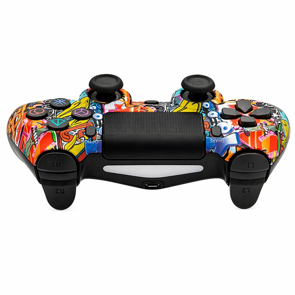 Gamepad Inal&aacute;mbrico Monster Multiplataformas Graffitis image number 3.0