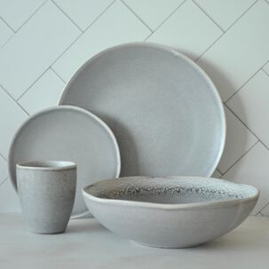 Juego De Loza 16 Piezas Vajilla Cer&aacute;mica Skadar