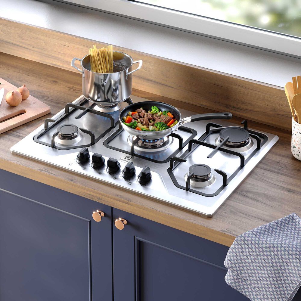 Encimera A Gas 5 Platos Experience Multi Llama Ke5xc Inox image number 10.0