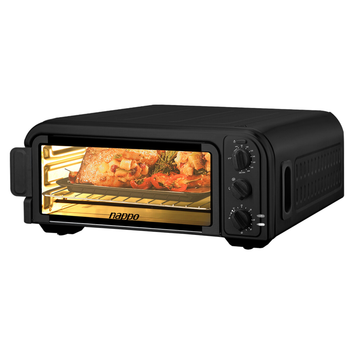 Horno El&eacute;ctrico Nappo 6 En 1 1600w 18 L Freidora De Aire image number 0.0