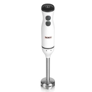 Minipimer El&eacute;ctrico Acero Thomas Th-8706 Con Vaso Medidor