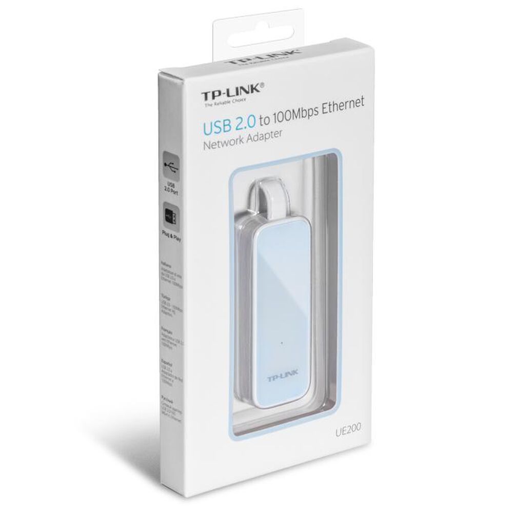 Adaptador De Red Usb 2.0 A Ethernet A 100mbps image number 1.0