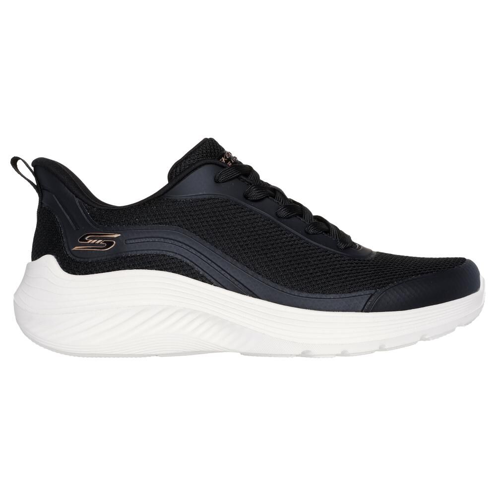 Zapatilla Urbana Mujer Skechers Bobs Squad Waves-still Wading Blk image number 0.0