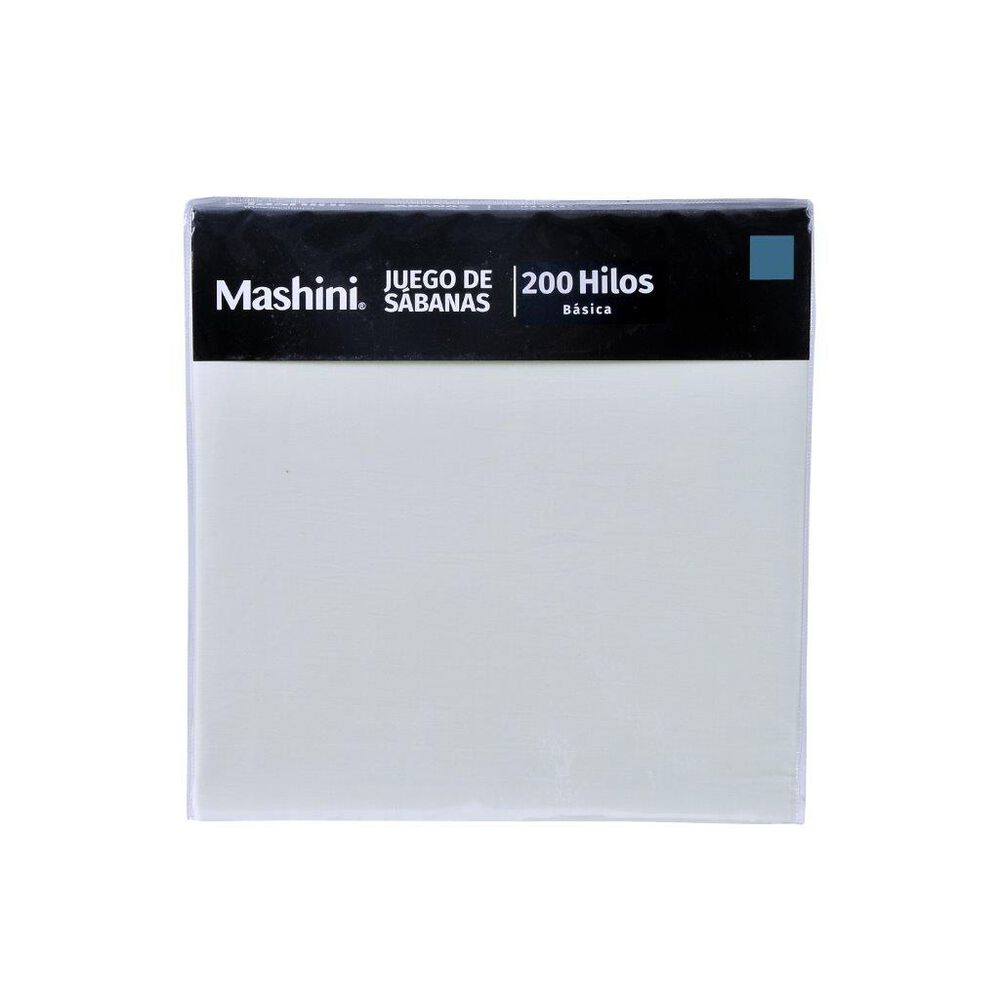 Sabana Mashini 200 Hilos 1.5 P Gris image number 2.0