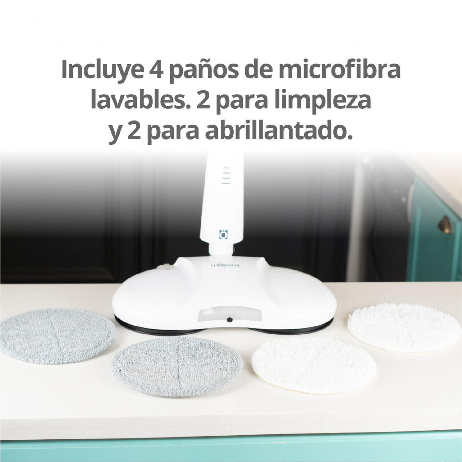 Enceradora, Pulidora Y Mopa Inal&aacute;mbrica Thor Spin Bot 4x image number 7.0