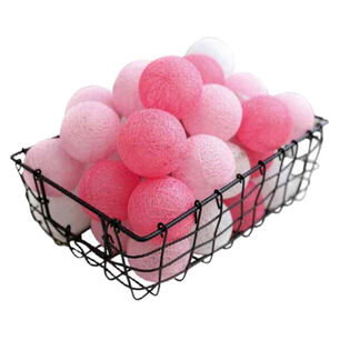 Guirnalda 20 Led Pelotas Decorativas 3mts A Pila - Ps
