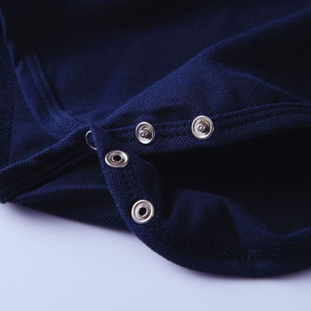 Conjunto Bebé Niño Body Estilo Pique Y Pantalón Corto 6 A 24 Meses Dark Blue image number 6.0