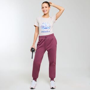 Pantalón De Buzo Deportivo Basico Mujer Wetland