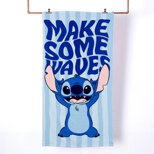 Toalla De Playa Infantil Con Jockey Disney-stitch Olas / 140x70 Cm Toalla De Playa Infantil Con Jockey Disney-stitch Olas / 140x70 Cm
