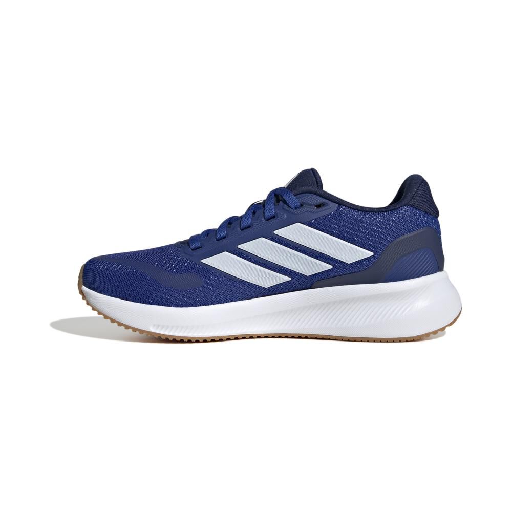 Zapatilla Running Unisex Adidas Runfalcon 5 J Azul image number 3.0