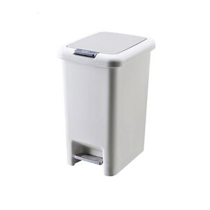 Basurero Cocina Con Pedal Y Apertura A Presión De 8 Litros
