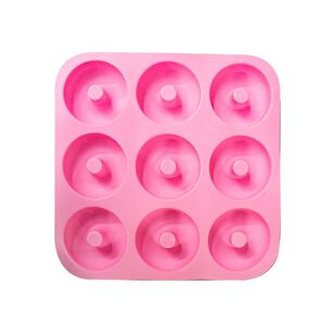 Moldes De Silicona Para Donas Rosa