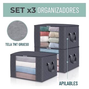 Bolsas Organizador Ropa Casatua Set 3 Unids