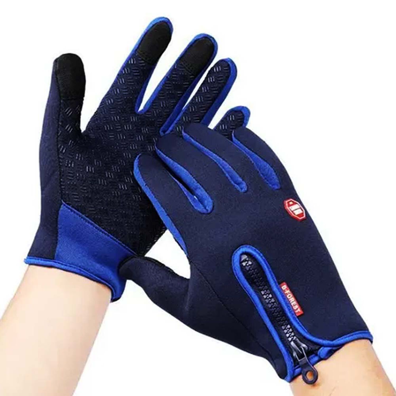 Guantes T&eacute;rmicos Unisex Azul image number 3.0