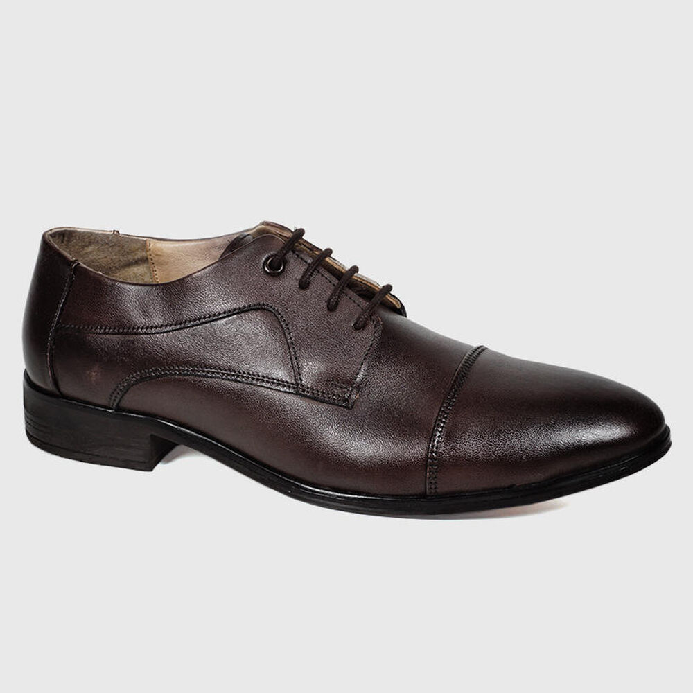 Zapato Cuero Palermo Caf&eacute; Oscuro image number 1.0