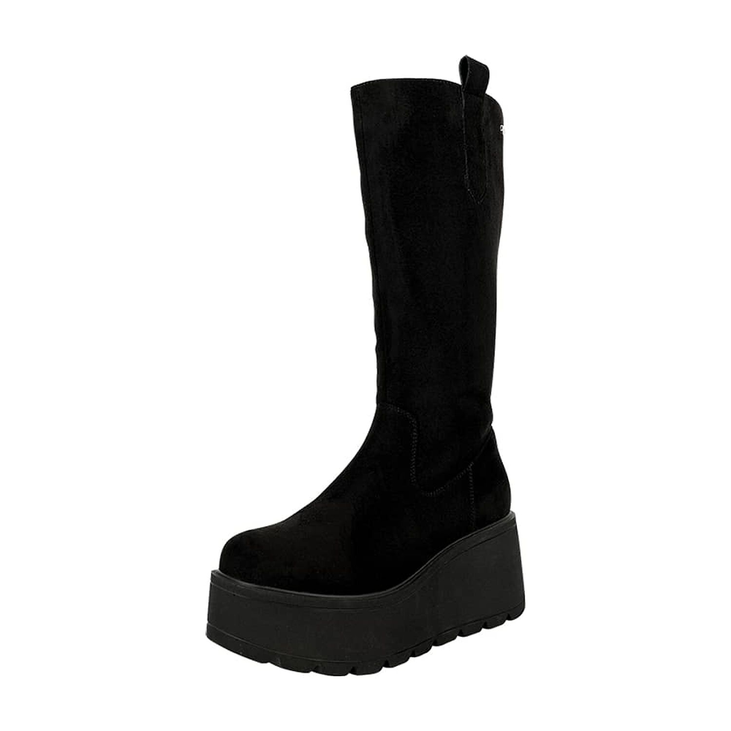 Bota Larga Con Plataforma Lek Negro Alquimia image number 0.0