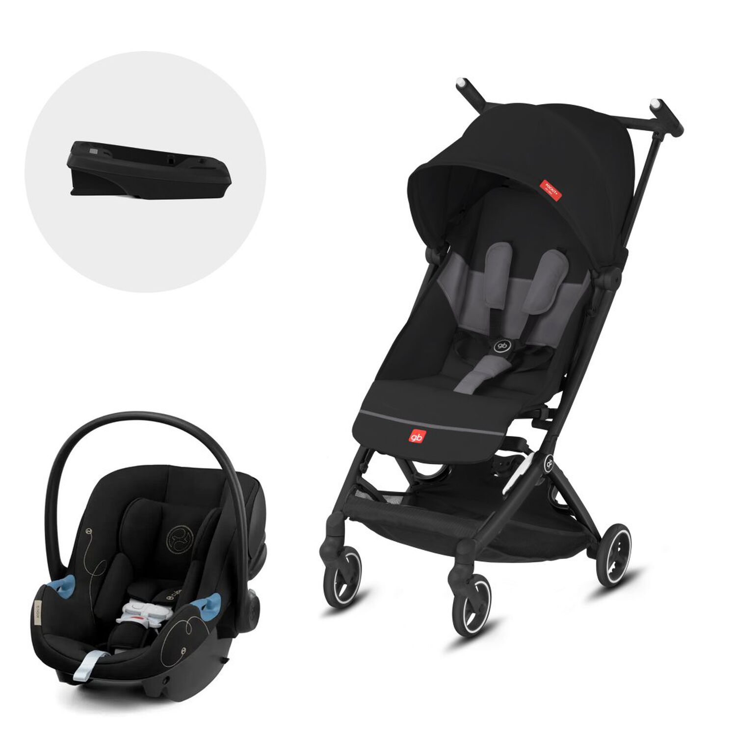 Coche Travel System Pockit Ac + Aton G + Base G image number 0.0