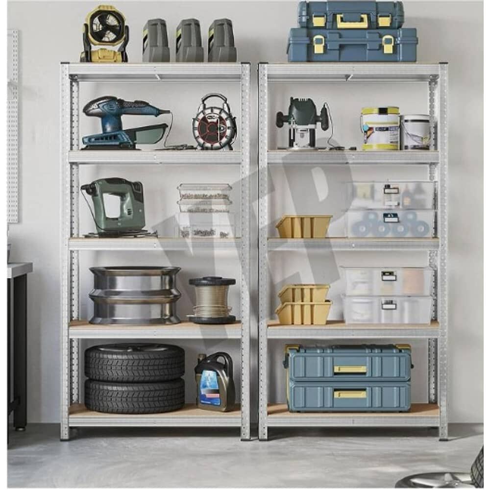 Estante Met&aacute;lico Armable 180x90x40 Armado Facil Sin Pernos image number 4.0